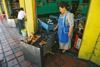 © Copyright - Raphael Kessler 2011 - Ecuador - Banos - Cuy (guinea pig) roasting