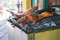 © Copyright - Raphael Kessler 2011 - Ecuador - Banos - Cuy (guinea pig) roasting