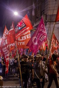 © Copyright - Raphael Kessler 2014 - Argentina - Buenos Aires - Protestors