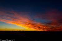 © Copyright - Raphael Kessler 2014 - Argentina - Chubut sunset