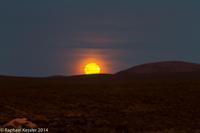 © Copyright - Raphael Kessler 2014 - Argentina - Chubut moonrise