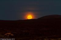 © Copyright - Raphael Kessler 2014 - Argentina - Chubut moonrise