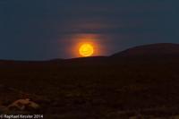 © Copyright - Raphael Kessler 2014 - Argentina - Chubut moonrise