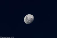 © Copyright - Raphael Kessler 2014 - Chile - San Pedro de Atacama - Moon with the zoom lens