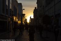 © Copyright - Raphael Kessler 2014 - Peru - Arequipa Plaza de Armas - at night street