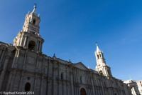 © Copyright - Raphael Kessler 2014 - Peru - Arequipa Plaza de Armas - Cathedral