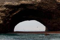 © Copyright - Raphael Kessler 2014 - Peru - Paracas - Ballestas Islands - Archway in the sea