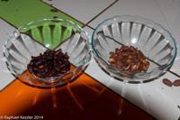 © Copyright - Raphael Kessler 2014 - Peru - Cusco - Choco Museum - separating the nibs from the shells