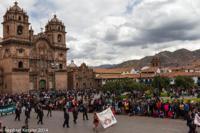 © Copyright - Raphael Kessler 2014 - Peru - Cusco - Sunday Parade - Museum workers