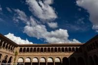 © Copyright - Raphael Kessler 2014 - Peru - Cusco - Qoricancha - Courtyard Sky