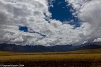 © Copyright - Raphael Kessler 2014 - Peru - Train view - plain and mountains