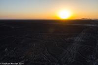 © Copyright - Raphael Kessler 2014 - Peru - Nasca - sunset over tree