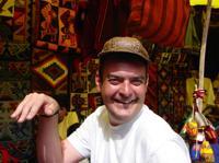 © Copyright - Raphael Kessler 2011 - Peru - Camp Micha in leather cap