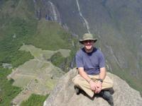 © Copyright - Raphael Kessler 2011 - Peru - Macchu Picchu - Me and the site from above