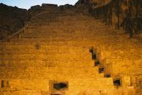 © Copyright - Raphael Kessler 2011 - Peru - Ollantaytambo - The ruins at night