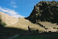 © Copyright - Raphael Kessler 2011 - Peru - Ollantaytambo - Terraces in the day