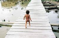 © Copyright - Raphael Kessler 2011 - Venezuela - Orinoco Delta - Warao tribes people - Small child