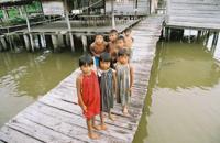 © Copyright - Raphael Kessler 2011 - Venezuela - Orinoco Delta - Warao tribes people - Children