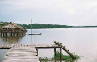 © Copyright - Raphael Kessler 2011 - Venezuela - Orinoco Delta - Warao tribes people - Jetty