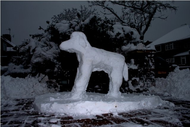 Snow Sculptures