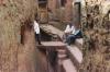 (c) Copyright - Raphael Kessler 2011 - Ethiopia - Lalibela - Thoroughfare - Chaps chatting 