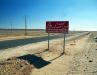 (c) Copyright - Raphael Kessler 2011 - Tunisia - Camel crossing sign