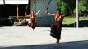 (c) Copyright - Raphael Kessler 2011 - Tibet - Shigatse - Dancing monks with swords