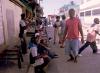 (c) Copyright - Raphael Kessler 2011 - Guatemala - Livingston - Impromptu performance on the street