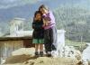 (c) Copyright - Raphael Kessler 2011 - Guatemala - Todos Santos - Girls in traditional Mayan clothing