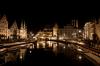 (c) Copyright - Raphael Kessler 2011 - Belgium - Ghent - River at night