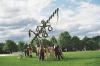 (c) Copyright - Raphael Kessler 2011 - Sweden - Midsummer dancing - raising the pole