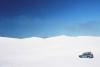 (c) Copyright - Raphael Kessler 2011 - Australia - Cape Le Grand - Pearl white sand dunes and my car