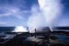 (c) Copyright - Raphael Kessler 2011 - Samoa - Blow hole catapults a coconut way up in the air