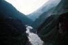 (c) Copyright - Raphael Kessler 2011 - Ecuador - Banos - Pailon del Diablo - River between the mountains