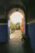 (c) Copyright - Raphael Kessler 2011 - Peru - Arequipa - Santa Catalina Convent - Blue arch