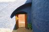 (c) Copyright - Raphael Kessler 2011 - Peru - Arequipa - Santa Catalina Convent - Blue with orange door